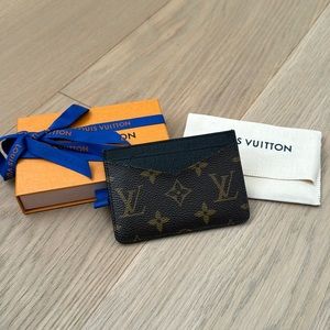 Louis Vuitton Card Holder Macassar Canvas